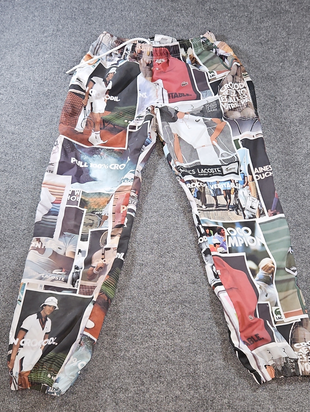 Lacoste Multicolor Collage Print Unisex Joggers
